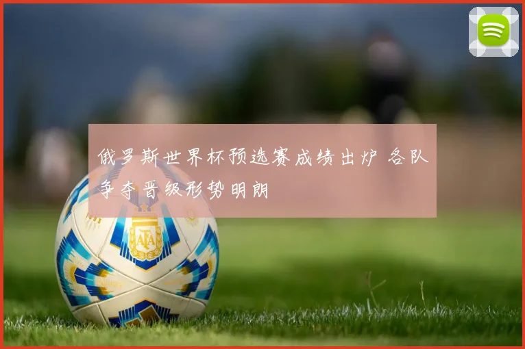 俄罗斯世界杯预选赛成绩出炉 各队争夺晋级形势明朗